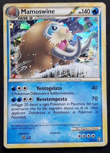 Mamoswine 102 rara foil - 5/102,