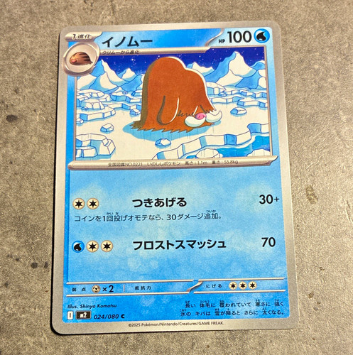 Pokémon tcg mamoswine - pokémon, 024/080