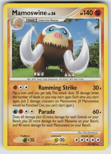 Mamoswine 100 rare - mamoswine, 21/100