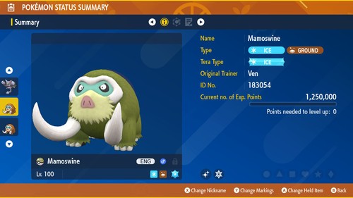 Mamoswine for champions - ⭐mamoswine,