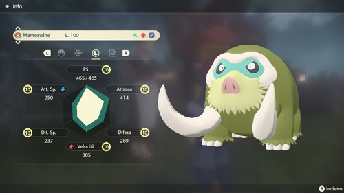 Mamoswine alfa shiny 6iv - shiny,