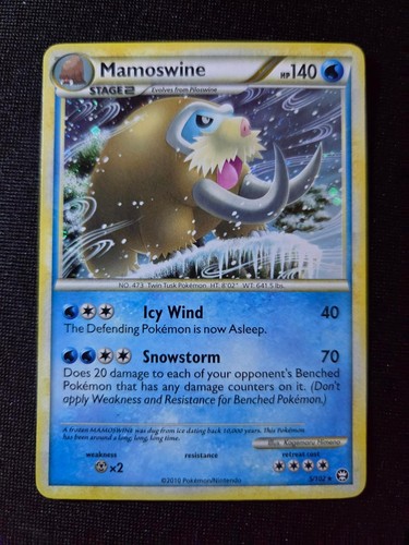 Mamoswine - ice, holo)