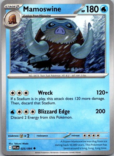Mamoswine 025 094 uncommon - 025/094,