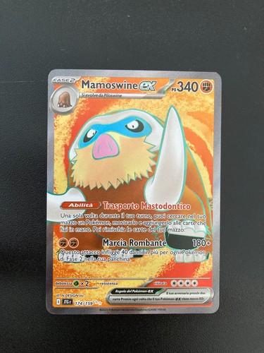 Pokemon card mamoswine - pokemon,