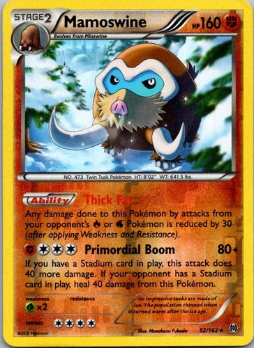 Mamoswine 162 rare - mamoswine,