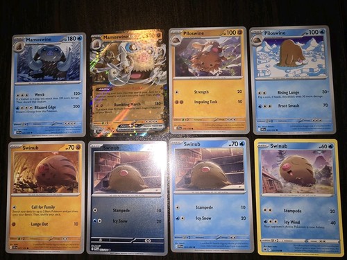 Carte pokémon swinub - 8,