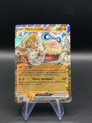 Pokemon mamoswine 079 159 - mamoswine, ex