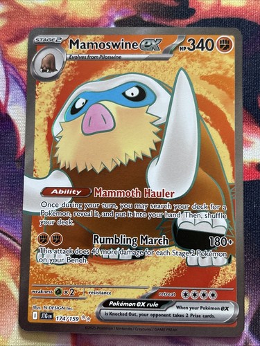 Mamoswine full art journey - mamoswine,