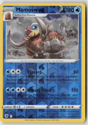 Mamoswine 033 189 - mamoswine, rare