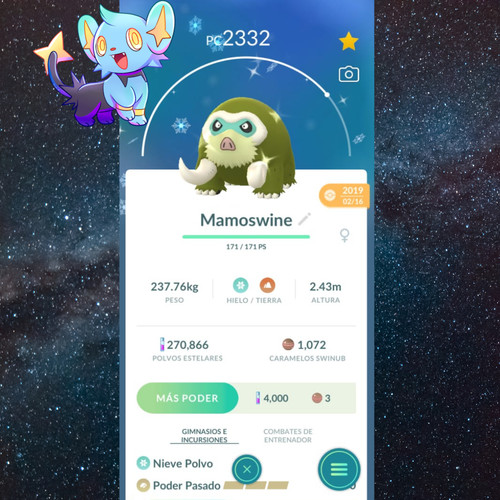 Shiny mamoswine scambio - mamoswine,