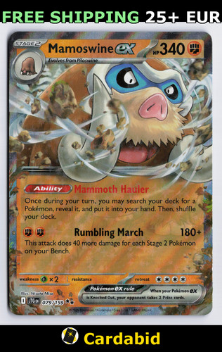 Mamoswine jtg 079 159 - jtg, #079/159