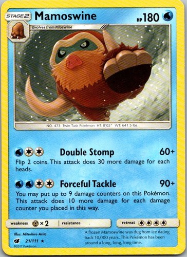 Mamoswine 111 rare - 21/111,