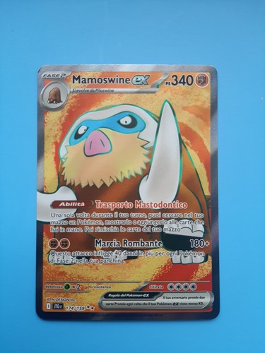 Pokemon mamoswine ex - pokemon,