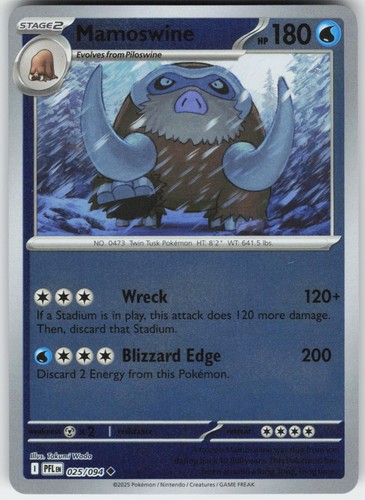 Mamoswine 025 094 uncommon - 025/094,