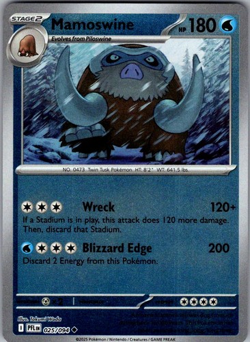 Mamoswine 025 094 uncommon - mamoswine, 025/094