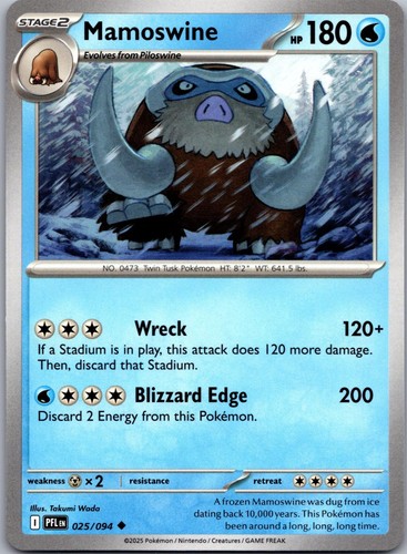 Mamoswine 025 094 pokemon - mamoswine,