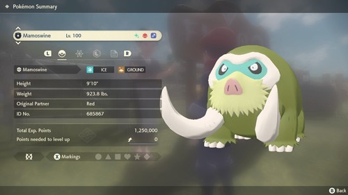 Shiny alpha mamoswine - 🌟shiny,