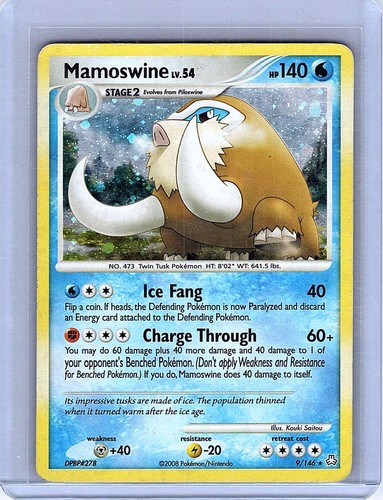 Mamoswine holo rare leggende - rare,