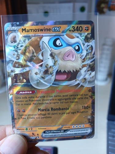 Card pokemon mamoswine - pokemon, ex