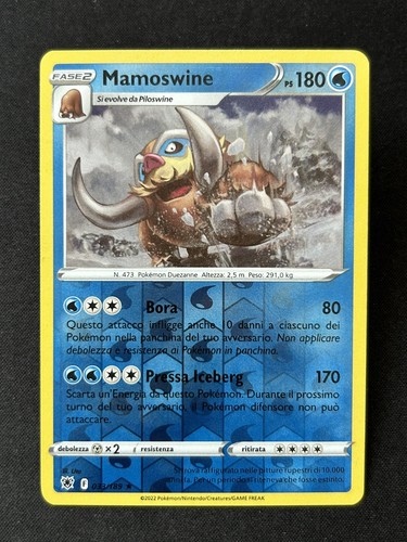 Pokemon mamoswine - -,