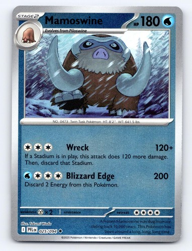 Mamoswine 025 094 uncommon - mamoswine, 025/094