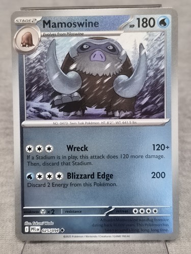 Mamoswine 025 uncommon - mamoswine, 025/94