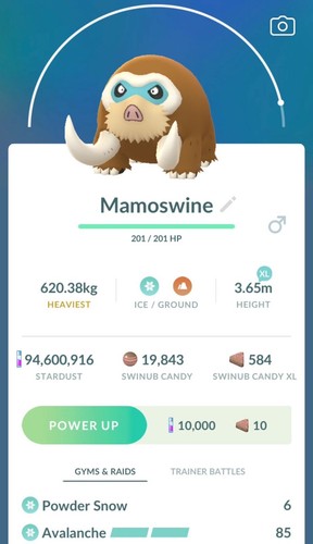 Mamoswine high cp stesso - mamoswine,