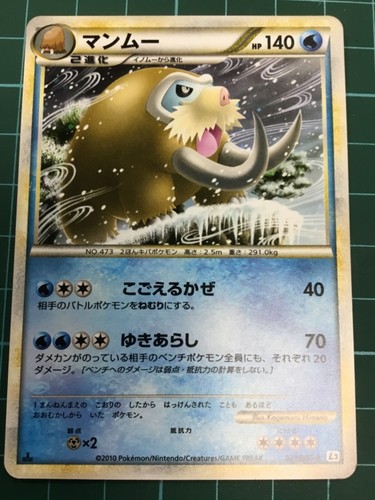 2010 pokemon japanese - 2010,