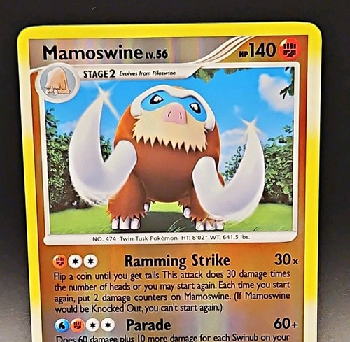 Pokemon tcg mamoswine - pokemon,